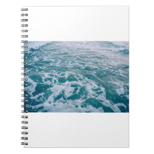 Cuaderno Bella olas de mármol marino texturehipster,backgro
