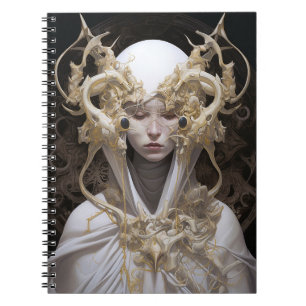 Cuaderno Bella Witch Demon Queen Fantasy Art