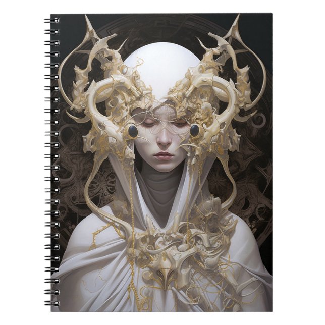 Cuaderno Bella Witch Demon Queen Fantasy Art (Frente)