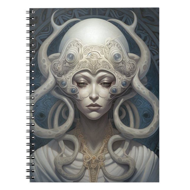 Cuaderno Bella Witch Demon Queen Fantasy Art (Frente)