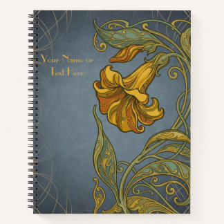 Cuaderno Belle Époque Botanicals: Art Nouveau Allamanda
