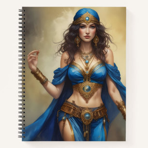 Cuaderno Belleza Azul