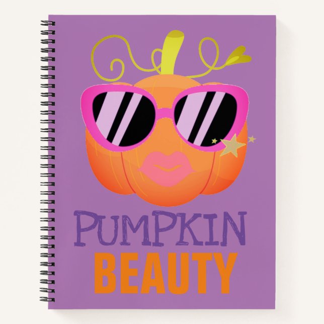 Cuaderno belleza de calabaza (Anverso)
