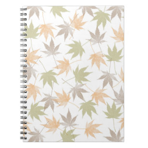 Cuaderno Belleza de hojas de otoño
