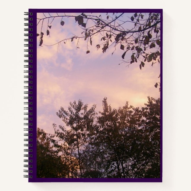 Cuaderno Belleza del Crepúsculo (Anverso)