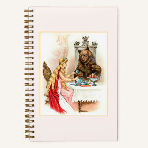 Cuaderno Belleza en La Bella y la Bestia