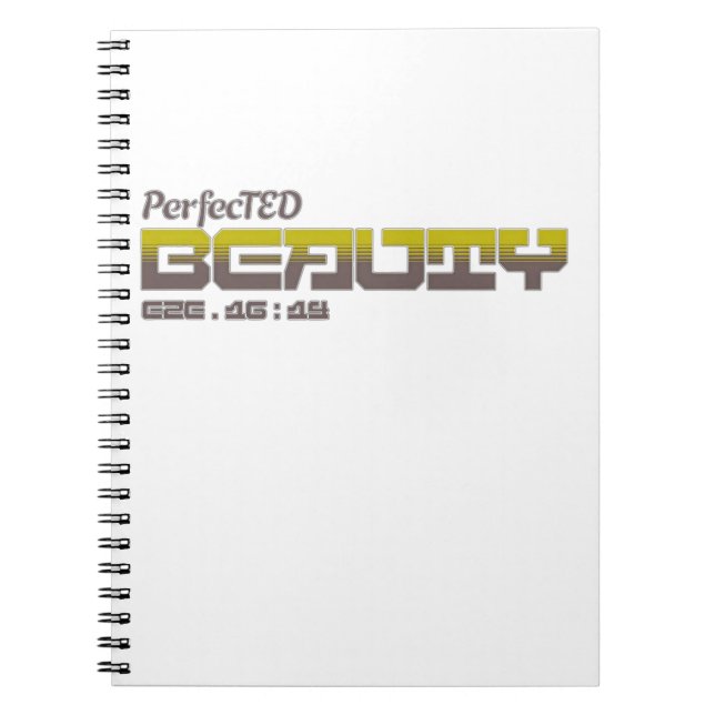 Cuaderno Belleza Perfecta (Frente)