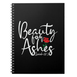 Cuaderno Belleza Por Ashes Black College