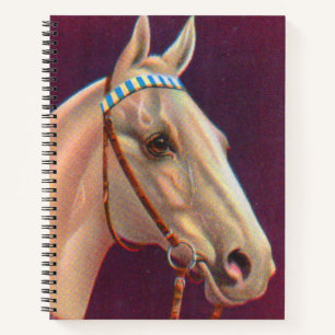 Cuaderno bello caballo blanco
