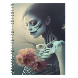 Cuaderno Bellos Huesos AI Generado Arte