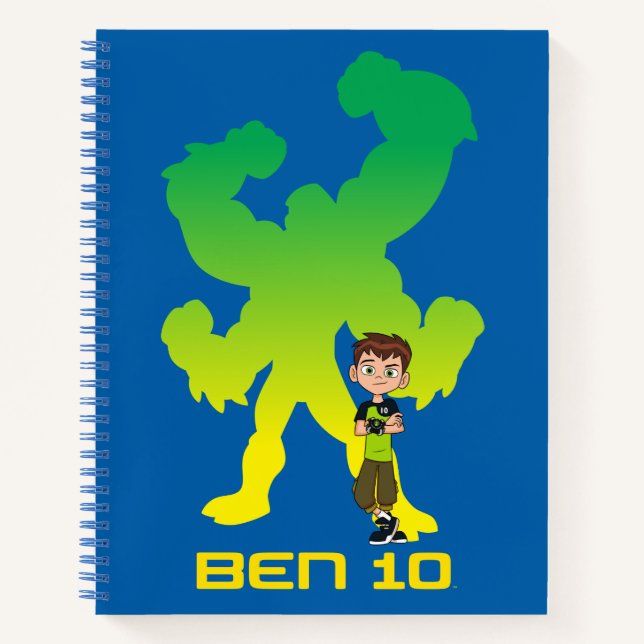 Cuaderno Ben 10 & Four Arms Sombra (Anverso)