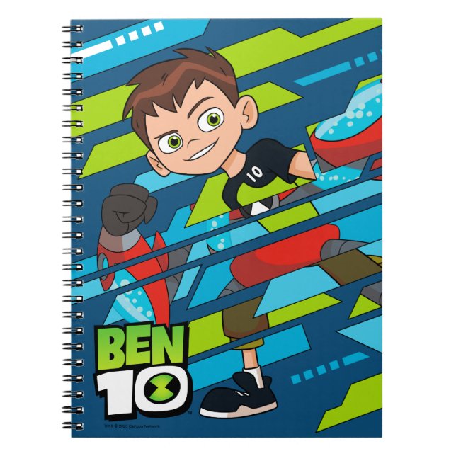 Cuaderno Ben 10 Overflow DNA Transformation (Frente)