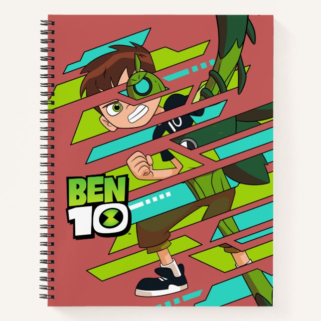Cuaderno Ben 10 Transformación de ADN salvaje (Anverso)