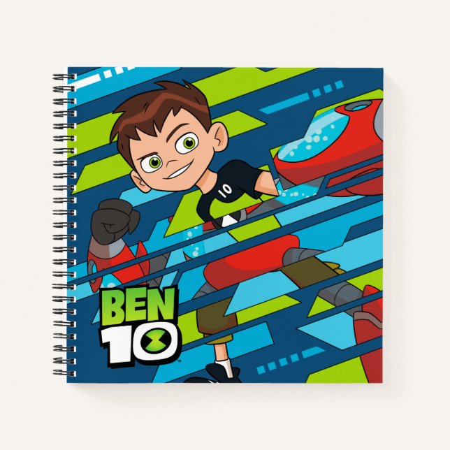 Cuaderno Ben 10 Transformación del ADN de desbordamiento (Anverso)