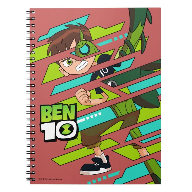 Cuaderno Ben 10 Wildvine DNA Transformation (Frente)