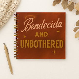 Cuaderno "Bendecida and Unbothered" Custom Journal
