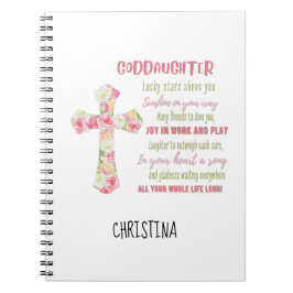 Cuaderno Bendición irlandesa para GODDAUGHTER - Regalo pers