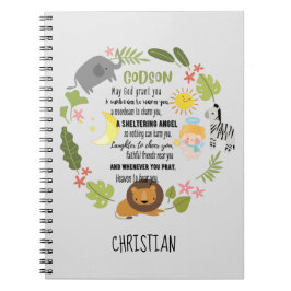 Cuaderno Bendición irlandesa para los animales Safari de la
