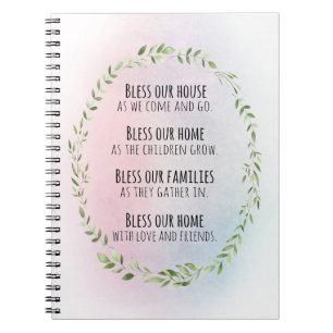 Cuaderno Bendiciones para tu hogar y delantal familiar