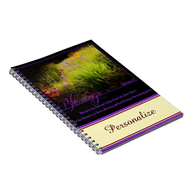 Cuaderno Bendiciones Personalizadas (Lado Derecho)