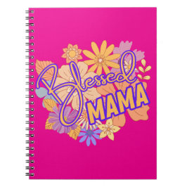 Cuaderno Bendita MaMa con flores