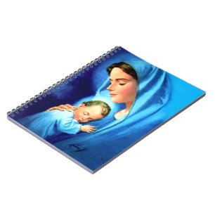 Cuaderno Bendita Virgen María con el Niño Jesús