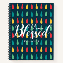 Bendito cristiano de las escrituras de mamás