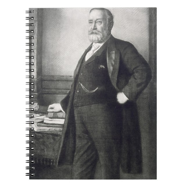 Cuaderno Benjamin Harrison (1833-1901), 23ro presidente de (Frente)