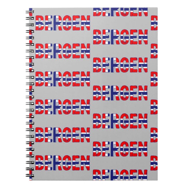 Cuaderno Bergen Noruega (Frente)