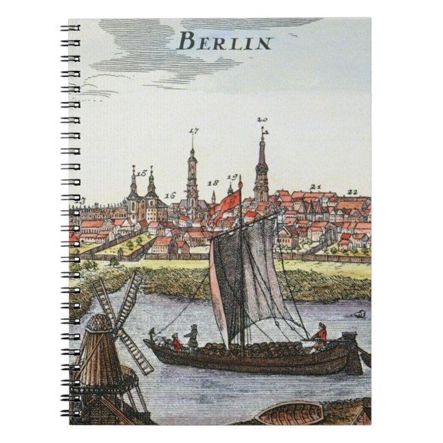 Cuaderno Berlín, Alemania, 1737 (Frente)
