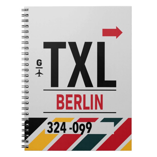 Cuaderno Berlín - Diario de Viajes (Frente)