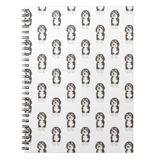 Cuaderno Bernedoodle (Frente)