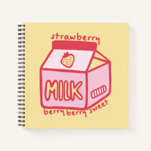 Cuaderno Berry Berry Sweet Strawberry Milk