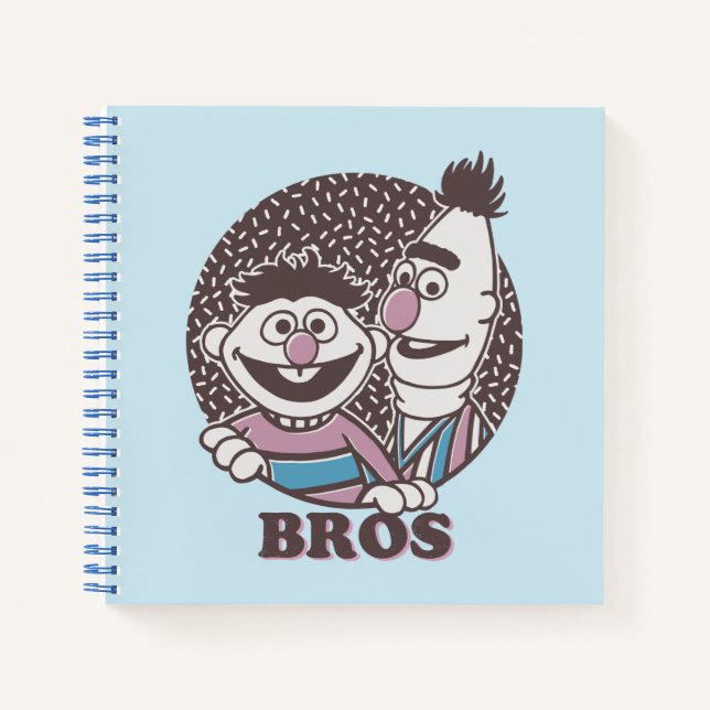 Cuaderno Bert y Ernie | Bros (Anverso)
