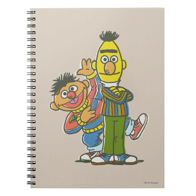 Cuaderno Bert y Ernie Estilo Clásico (Frente)