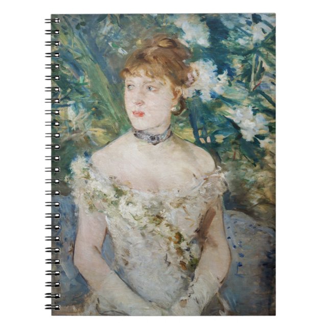 Cuaderno Berthe Morisot - Joven Chica en un vestido de bola (Frente)