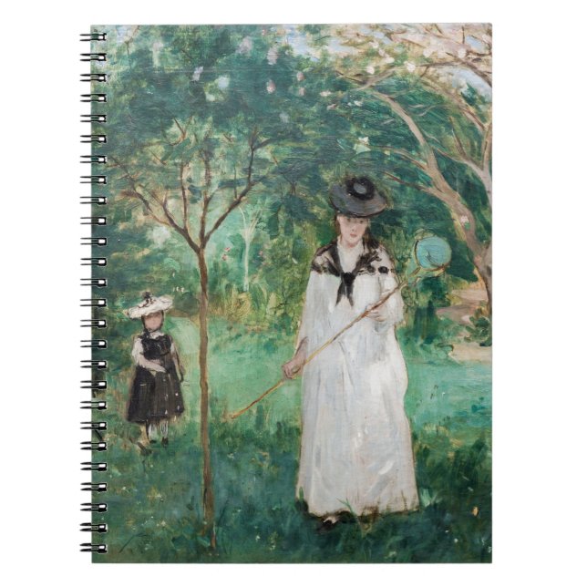 Cuaderno Berthe Morisot - La caza de mariposas (Frente)