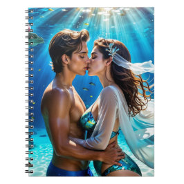 Cuaderno Beso de los Amantes Submarinos