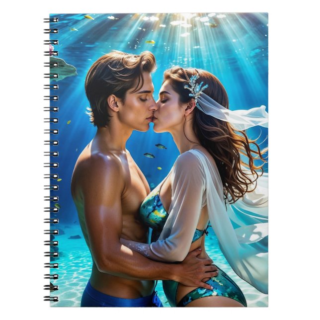 Cuaderno Beso de los Amantes Submarinos (Frente)