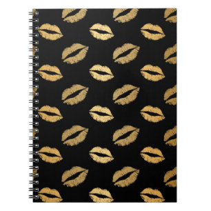 Cuaderno Besos dorados