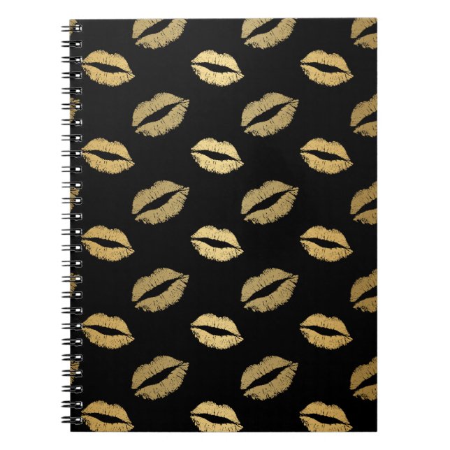 Cuaderno Besos dorados (Frente)