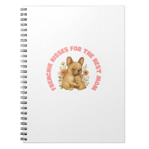 Cuaderno Besos Franceses Para La Mejor Mamá Día De Las Madr