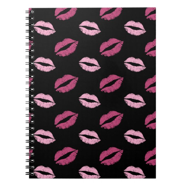 Cuaderno Besos Rosados (Frente)