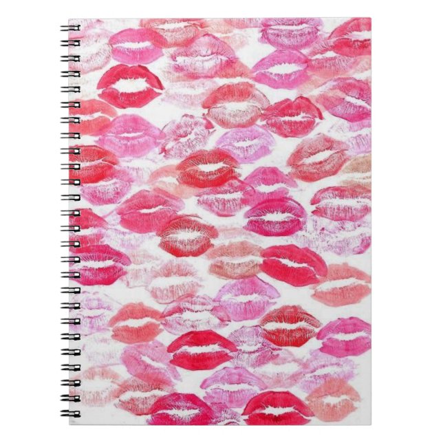 Cuaderno Besos rosados de bruja (Frente)