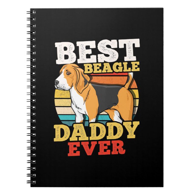 Cuaderno Best Beagle Dog Daddy Ever (Frente)