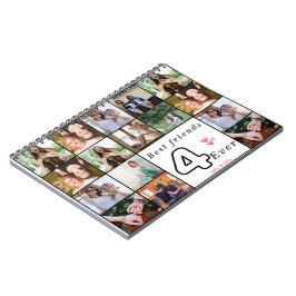 Cuaderno Best Friends Forever Custom Spiral Notebook – Phot