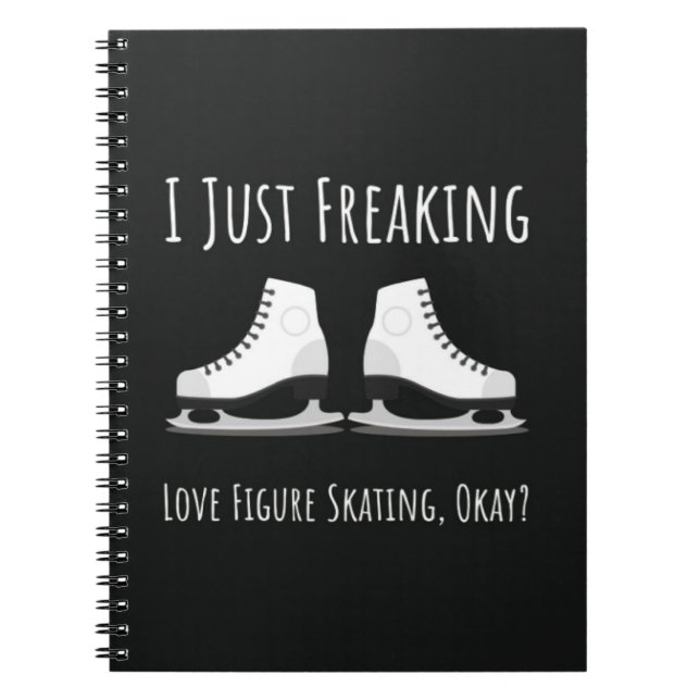 Cuaderno Best Gifts For Figure Skaters Skating Winter Sport (Frente)