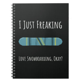 Cuaderno Best Gifts For Snowboarders Sport Winter Snowboard