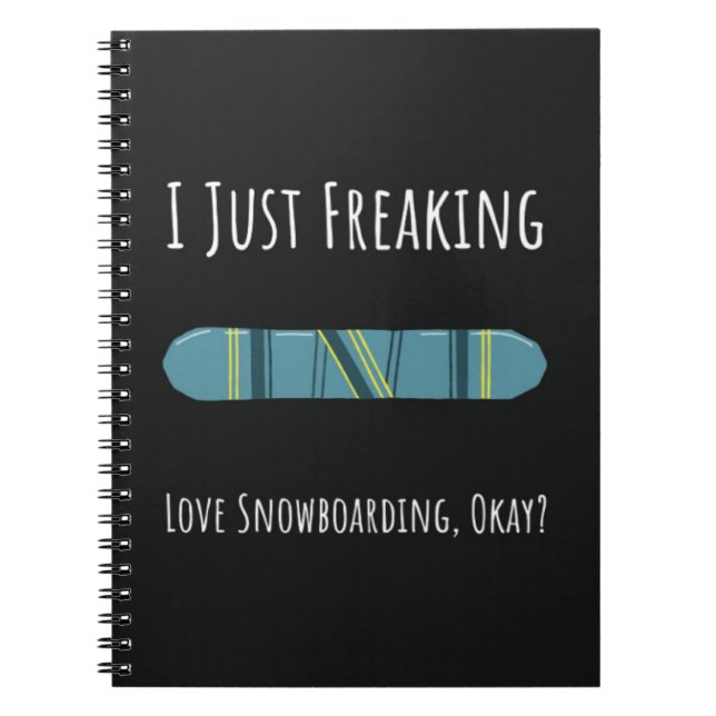 Cuaderno Best Gifts For Snowboarders Sport Winter Snowboard (Frente)