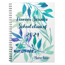 Cuaderno Best Life Ever - Pioneer School add name